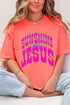 Radiant Sunshine And Jesus Comfort Colors Adult Ring-Spun Cotton Tee
