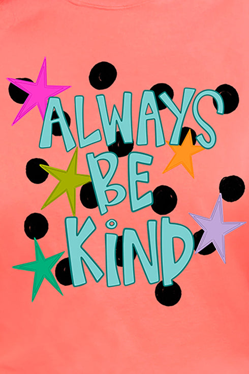 Stars Always Be Kind Comfort Colors Adult Ring-Spun Cotton Tee