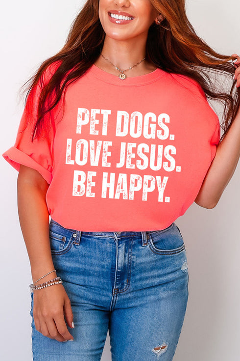 Pet Dogs Comfort Colors Adult Ring-Spun Cotton Tee