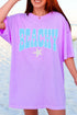 Coastal Beachy Leopard Comfort Colors Adult Ring-Spun Cotton Tee