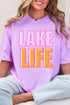 Golden Hour Lake Life Comfort Colors Adult Ring-Spun Cotton Tee