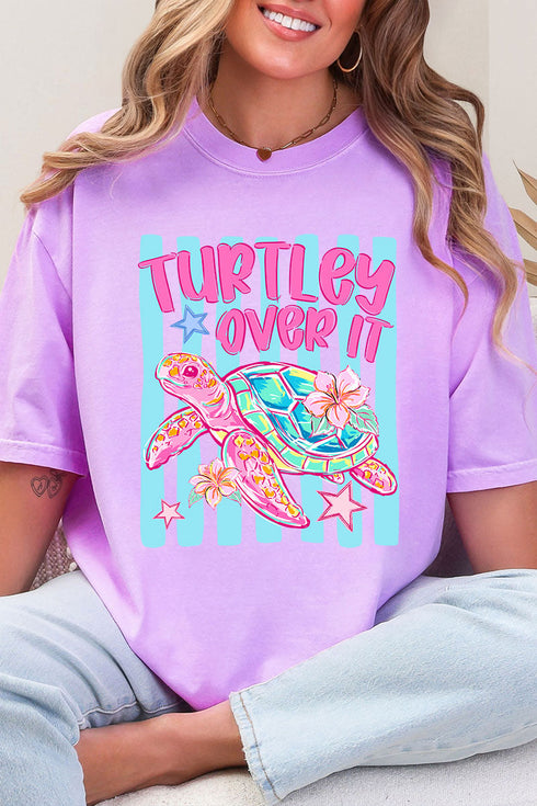 Turtley Over It Comfort Colors Adult Ring-Spun Cotton Tee