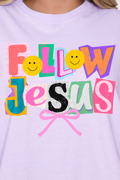 Bold Follow Jesus Comfort Colors Adult Ring-Spun Cotton Tee