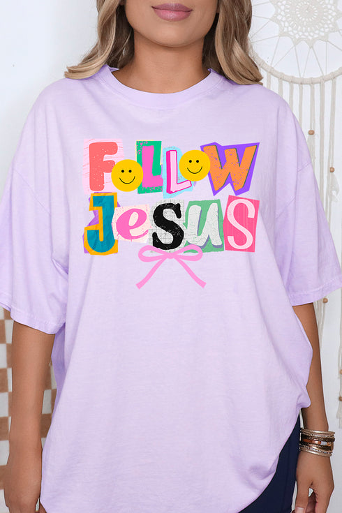 Bold Follow Jesus Comfort Colors Adult Ring-Spun Cotton Tee