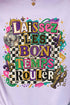 Bold Laissez Les Bon Temps Rouler Comfort Colors Adult Ring-Spun Cotton Tee