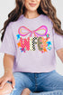 Colorful Preppy Wifey Comfort Colors Adult Ring-Spun Cotton Tee