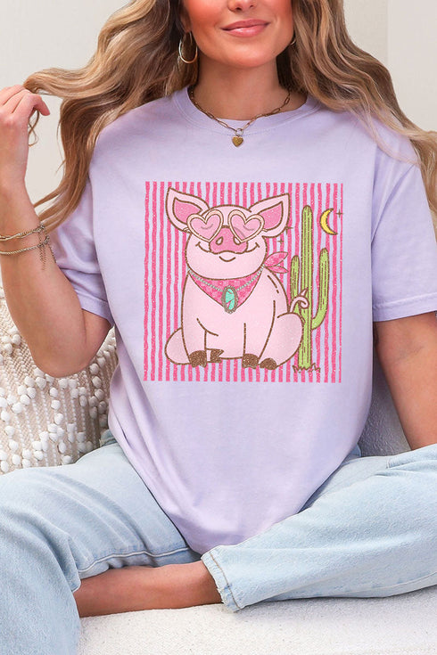 Desert Diva Piggy Comfort Colors Adult Ring-Spun Cotton Tee