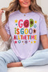 Faux Yarn God Is Good Comfort Colors Adult Ring-Spun Cotton Tee