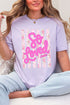 Floral So Loved Comfort Colors Adult Ring-Spun Cotton Tee