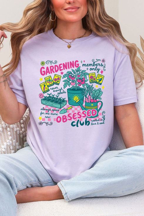 Gardening Club Comfort Colors Adult Ring-Spun Cotton Tee