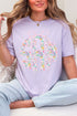 Garden Party Monogram Comfort Colors Adult Ring-Spun Cotton Tee