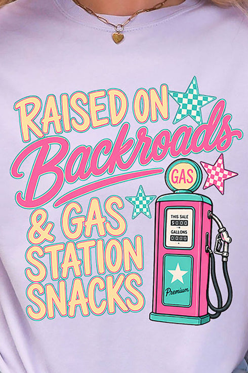 Gas Station Snacks Comfort Colors Adult Ring-Spun Cotton Tee