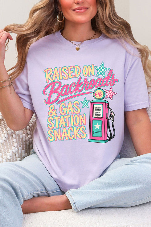 Gas Station Snacks Comfort Colors Adult Ring-Spun Cotton Tee