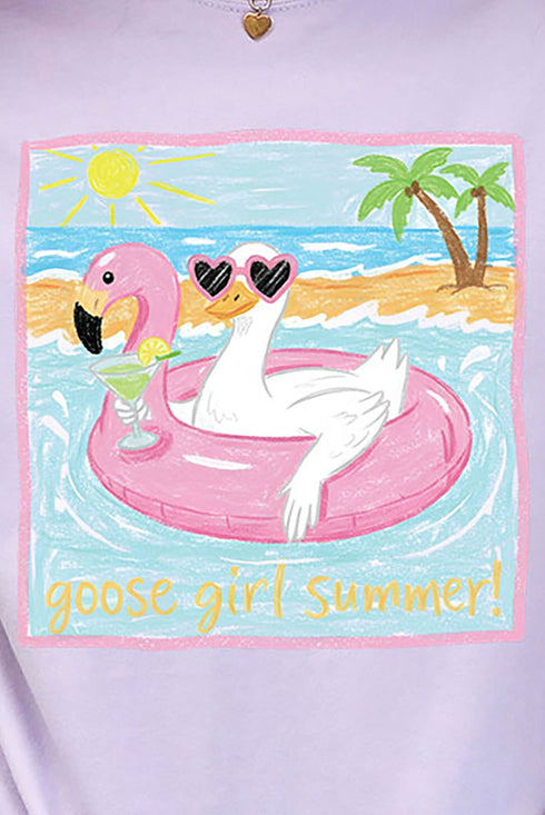 Goose Girl Summer Comfort Colors Adult Ring-Spun Cotton Tee