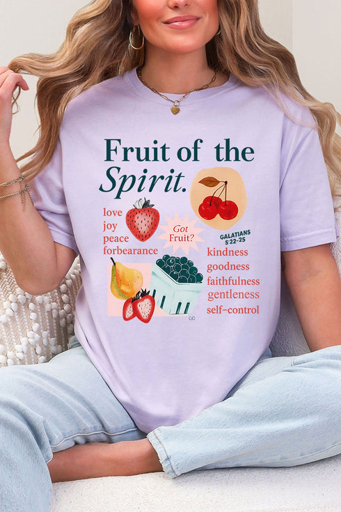 Got Fruit? Fruit Of The Spirit Comfort Colors Adult Ring-Spun Cotton Tee