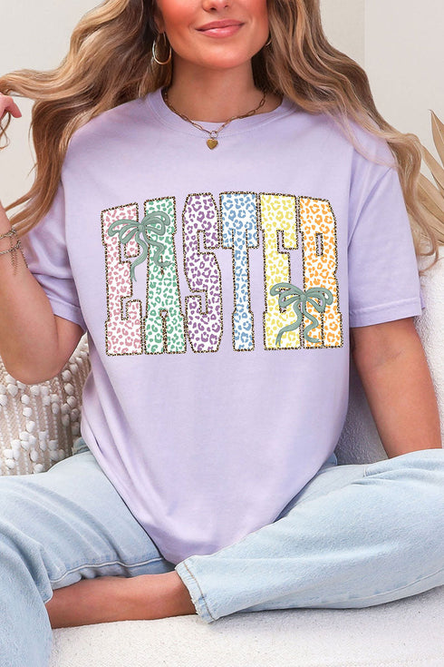 Pastel Easter Coquette Comfort Colors Adult Ring-Spun Cotton Tee