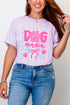 Pawfectly Pink Dog Mama Comfort Colors Adult Ring-Spun Cotton Tee