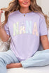 Personalized Soft Stitch Mom Name Comfort Colors Adult Ring-Spun Cotton Tee *Choose Your Name