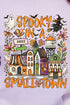 Personalized Spooky In A Small Town Comfort Colors Adult Ring-Spun Cotton Tee *Enter Zip Code