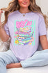 Petals & Paperback Book Lover Comfort Colors Adult Ring-Spun Cotton Tee