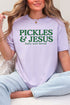 Pickles & Jesus Comfort Colors Adult Ring-Spun Cotton Tee