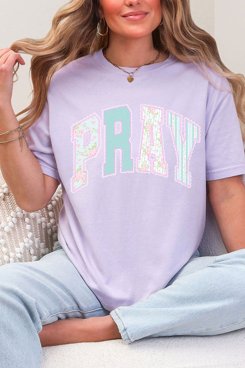 Timeless Pray Comfort Colors Adult Ring-Spun Cotton Tee