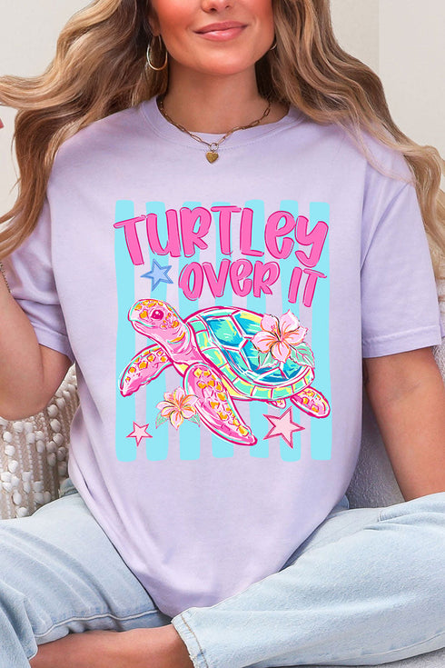 Turtley Over It Comfort Colors Adult Ring-Spun Cotton Tee