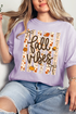 Cozy Coquette Fall Vibes Comfort Colors Adult Ring-Spun Cotton Tee