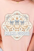 Blue Bow Mama Goose Comfort Colors Adult Ring-Spun Cotton Tee