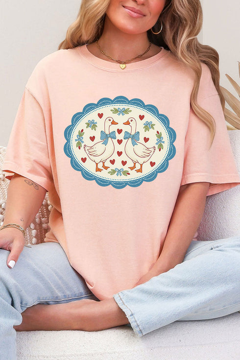 Goosey Little Love Comfort Colors Adult Ring-Spun Cotton Tee