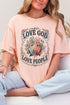 Old Garden Love God Comfort Colors Adult Ring-Spun Cotton Tee