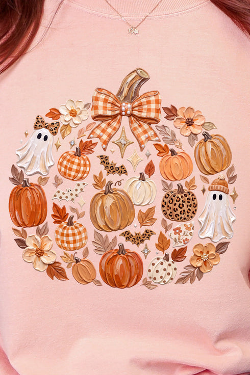 Pumpkin Patch Palette Comfort Colors Adult Ring-Spun Cotton Tee