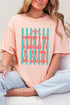 Striped Yeehaw & Amen Comfort Colors Adult Ring-Spun Cotton Tee