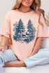 Woodland Buck Comfort Colors Adult Ring-Spun Cotton Tee
