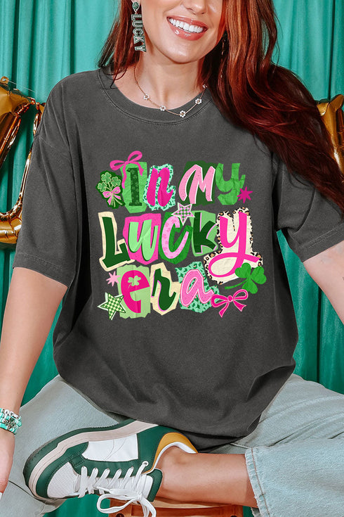 Bold In My Lucky Era Comfort Colors Adult Ring-Spun Cotton Tee