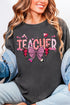 Bow Teacher Doodle Comfort Colors Adult Ring-Spun Cotton Tee