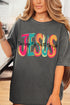 Brushstroke Jesus Comfort Colors Adult Ring-Spun Cotton Tee