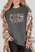 Camo Cozy Season Comfort Colors Adult Ring-Spun Cotton Tee