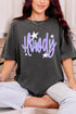 Electric Cowgirl Howdy Comfort Colors Adult Ring-Spun Cotton Tee