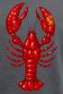 Faux Rhinestone Crawfish Comfort Colors Adult Ring-Spun Cotton Tee