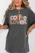 Faux Yarn Coffee Lover Comfort Colors Adult Ring-Spun Cotton Tee