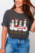 Geese In Love Formation Comfort Colors Adult Ring-Spun Cotton Tee