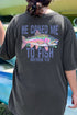 He Called Me To Fish Front & Back Comfort Colors Adult Ring-Spun Cotton Tee