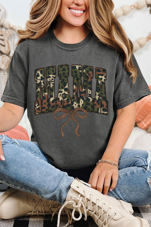 Hunting Mama Ribbon Comfort Colors Adult Ring-Spun Cotton Tee