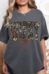 Hunting Wifey Ribbon Comfort Colors Adult Ring-Spun Cotton Tee