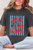 Jesus And Baseball Comfort Colors Adult Ring-Spun Cotton Tee