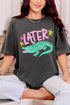 Pink Later Gator Comfort Colors Adult Ring-Spun Cotton Tee