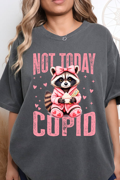 Not Today Cupid Comfort Colors Adult Ring-Spun Cotton Tee