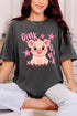 Oink Oink Shake Full Front & Back Design Comfort Colors Adult Ring-Spun Cotton Tee