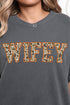 Orange Wifey Camo Comfort Colors Adult Ring-Spun Cotton Tee